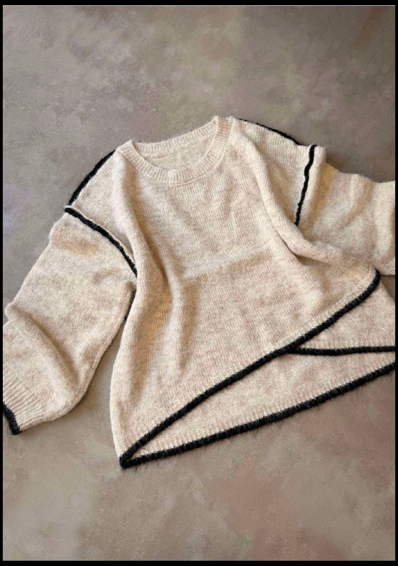 Sweater tejido oversize